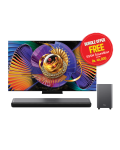 TCL C7L SQD-MiniLED TV with FREE TCL S55H Soundbar