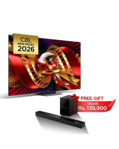 TCL C8L SQD-MiniLED with Q75H Soundbar