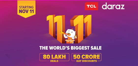 TCL Daraz 11.11 Campaign 