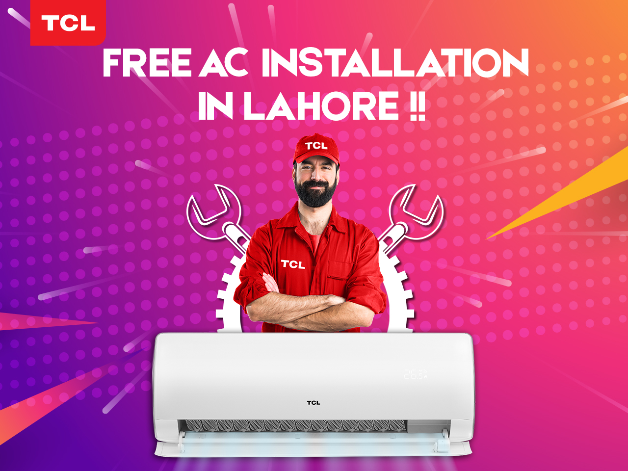 Summers Just Got Cooler in Lahore, TCL Offers Free AC Installation