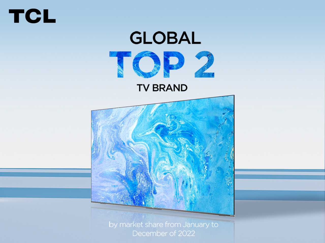 TCL Ranked Global Top 2 TV Brand According to OMDIA