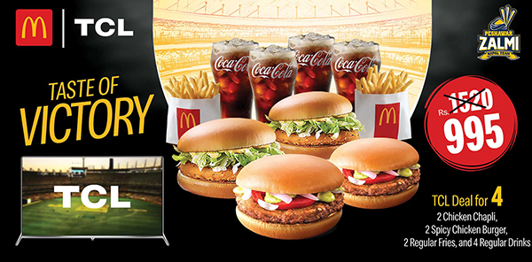 TCL and McDonalds Zalmi Partnership