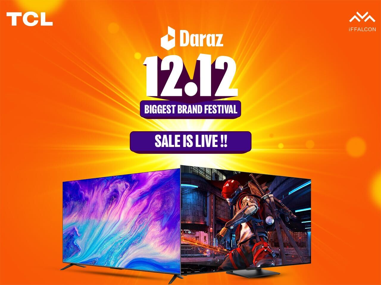 TCL Pakistan Announces Mega 12.12 Sale with Daraz