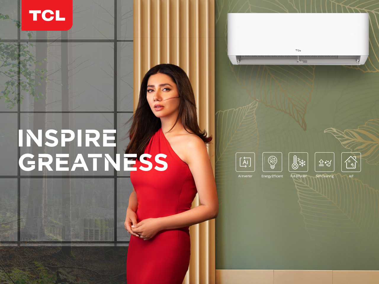 TCL Pakistan unveils T3 Pro DC Inverter AC in the latest Commercial featuring Mahira Khan 