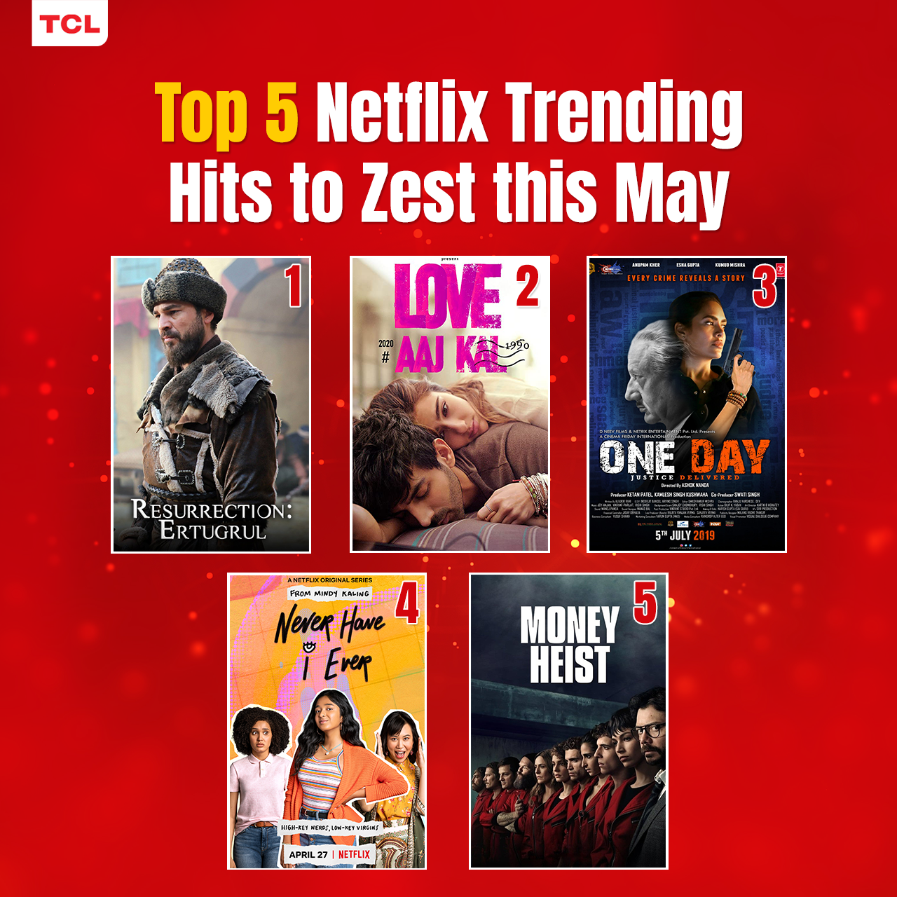 Top 5 Netflix Trending Hits to Zest this May 