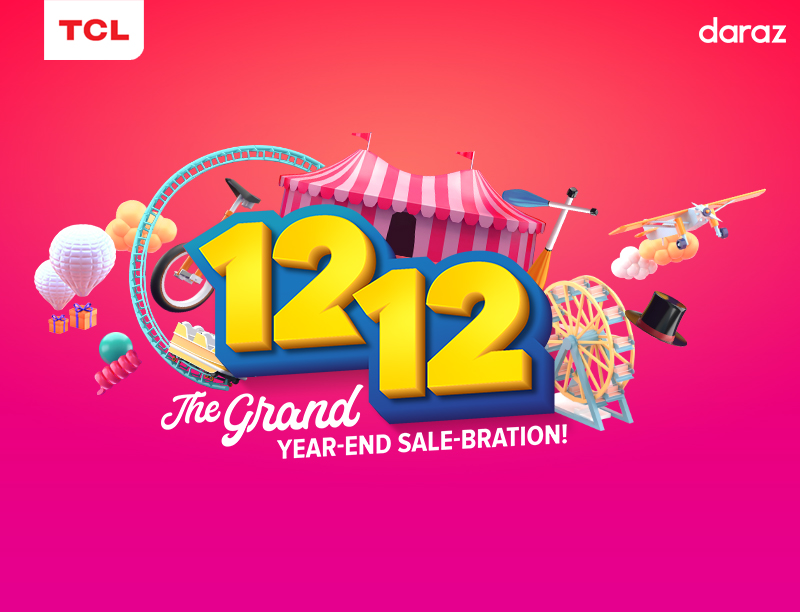 TCL and Daraz ends the year with a Bang with Mega discounts on 12.12 sale