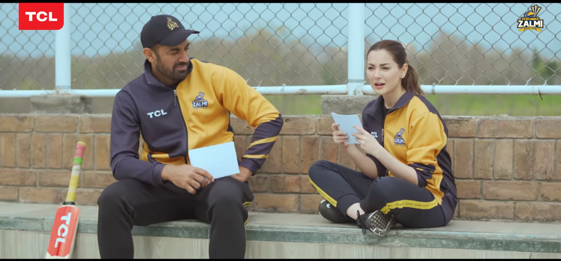 Wahab Riaz and Hania Aamir TCL Brand Ambassadors for PSL 2020