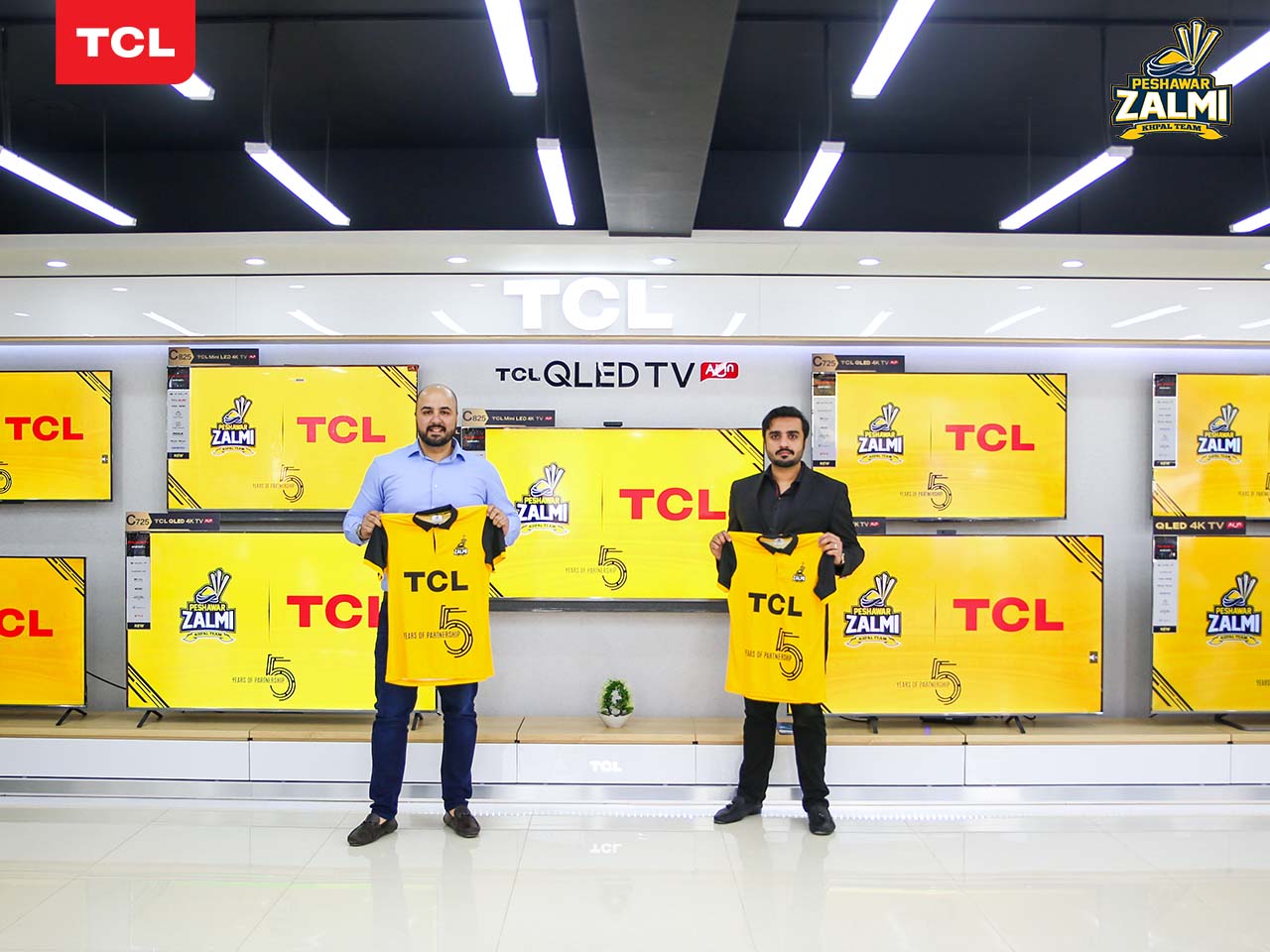 Peshawar Zalmi Announces TCL as its Official TV Partner for PSL 7