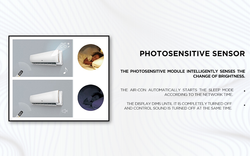 Photosensitive sensor - The photosensitive module intelligently senses the change of brightness. 